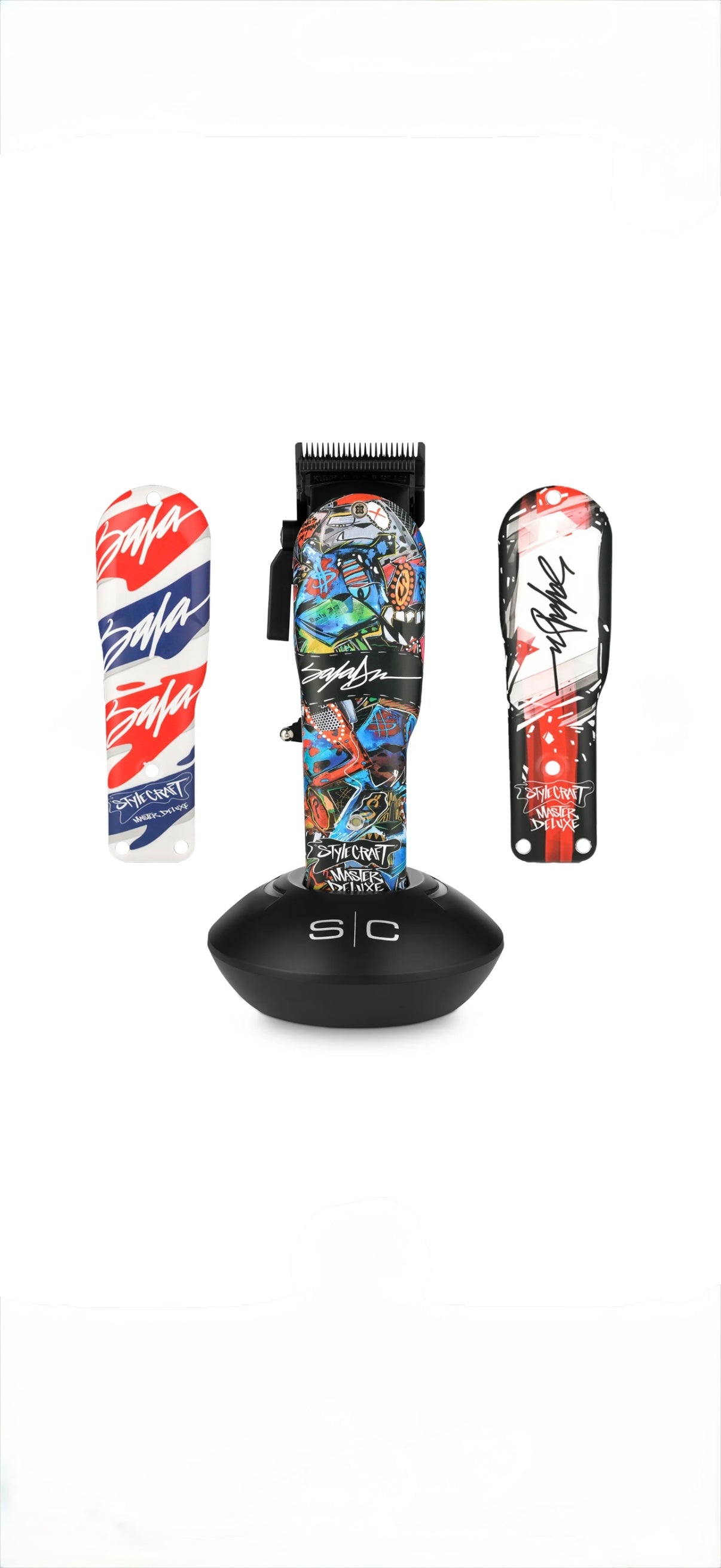 StyleCraft Rebel Super-Torque Modular Cordless Clipper w/ Echo Blade - King Saladeen Limited Edition