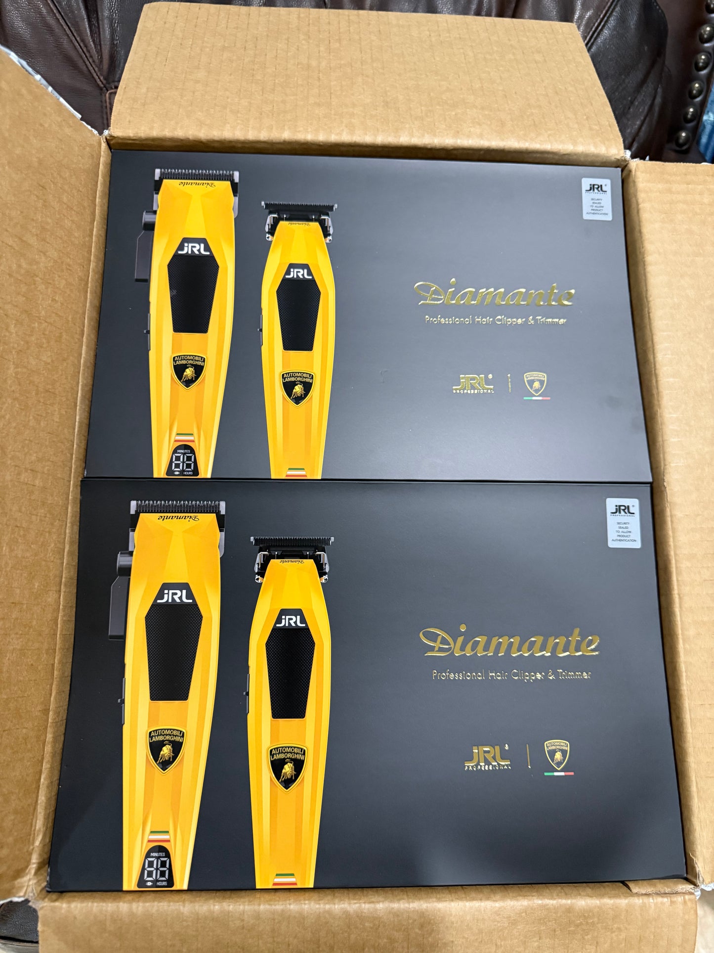 JRL Professional X Lamborghini Diamante Cordless Clipper and Trimmer Combo
