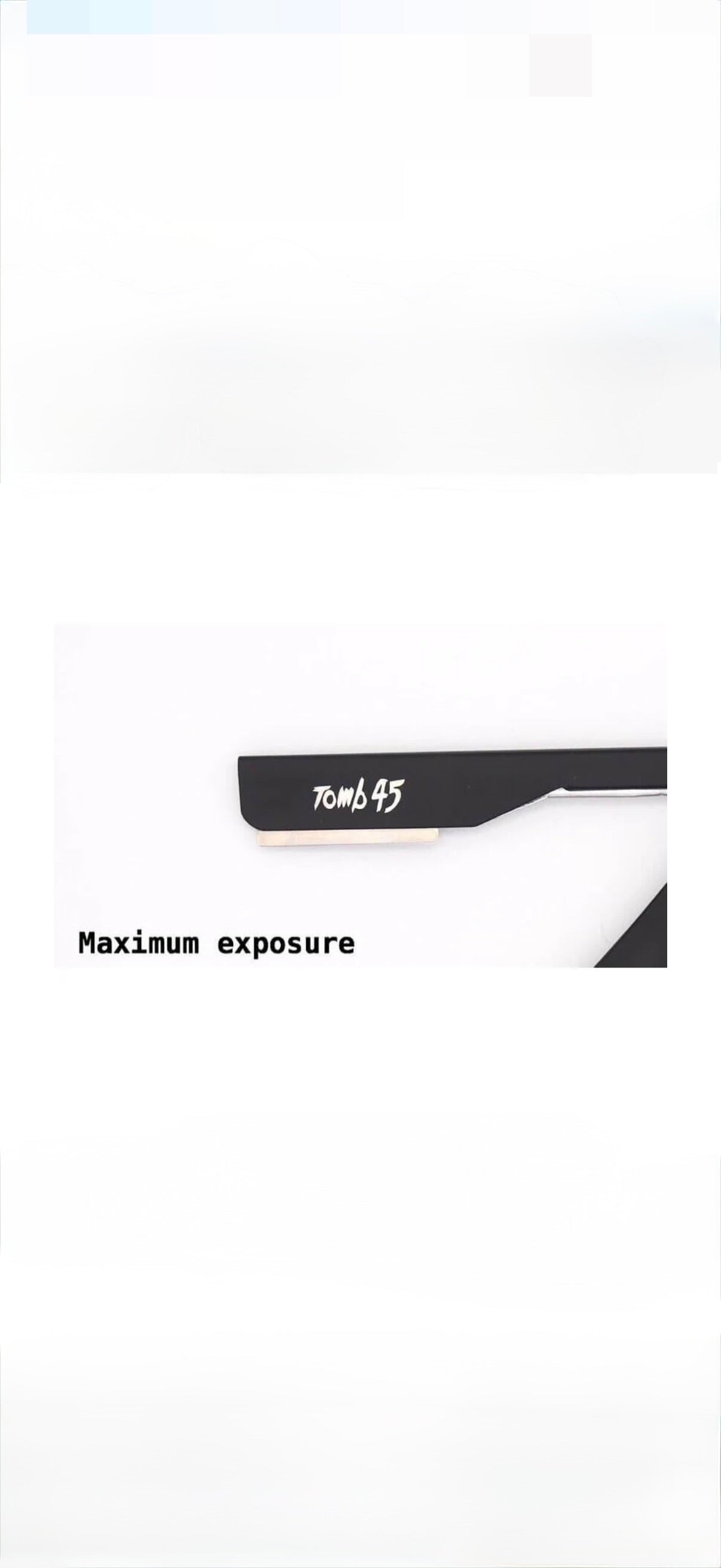 Tomb45 Triple Cartridge Razor