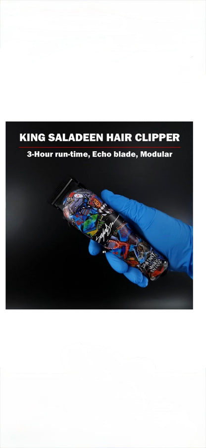 StyleCraft Rebel Super-Torque Modular Cordless Clipper w/ Echo Blade - King Saladeen Limited Edition