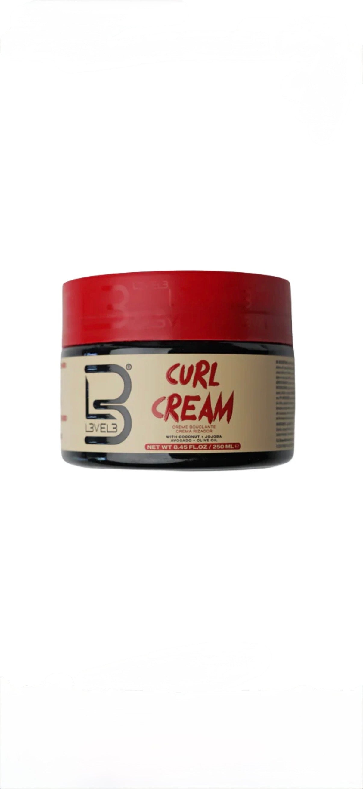 L3VEL3 Hydrating Curl Cream (250ml/8.45oz)