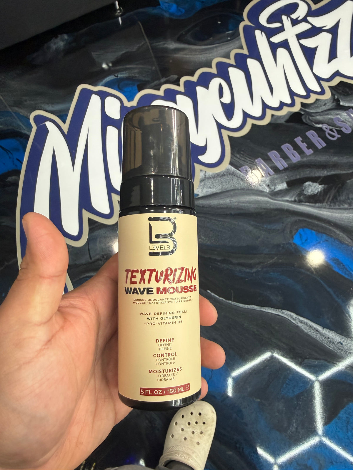 L3VEL3 Texturizing Wave Mousse (150ml/5oz)