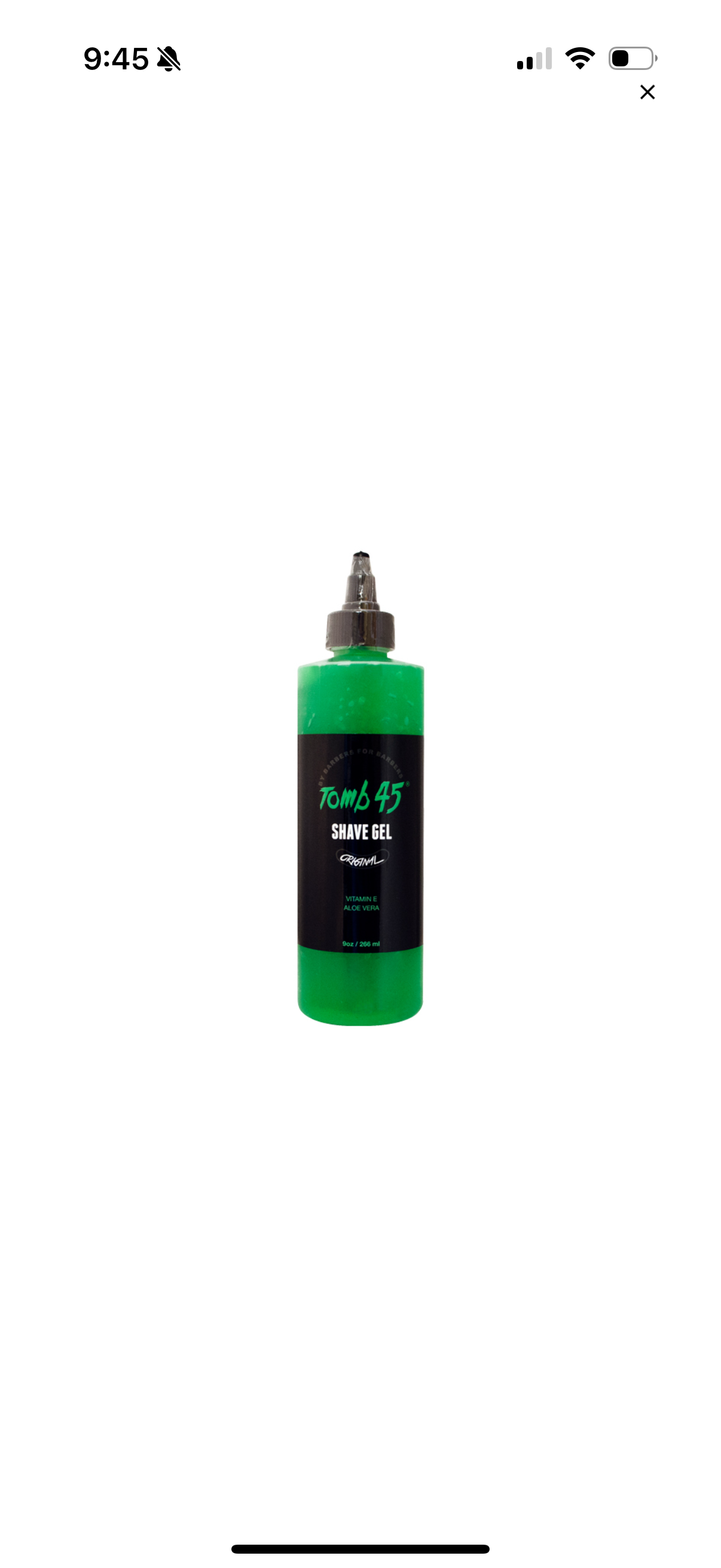 Tomb45 Shave Gel