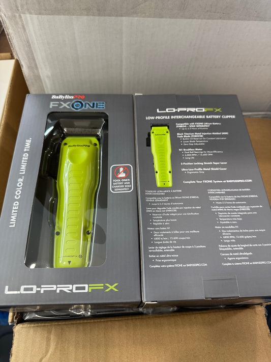 Babyliss FxOne Lo-Pro LIMITED EDITION Neon Clipper