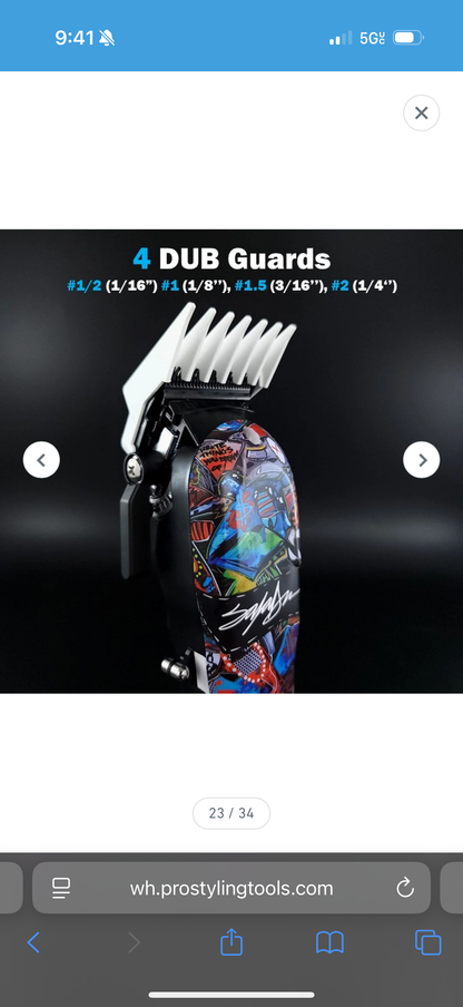 StyleCraft Rebel Super-Torque Modular Cordless Clipper w/ Echo Blade - King Saladeen Limited Edition