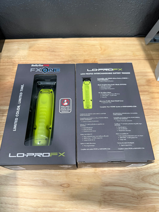 Babyliss Lo Pro FxOne Trimmer Neon TOOL ONLY (FX729NYLT)