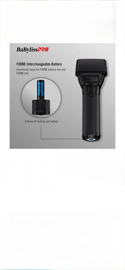 Babyliss Fxone Shaver Black
