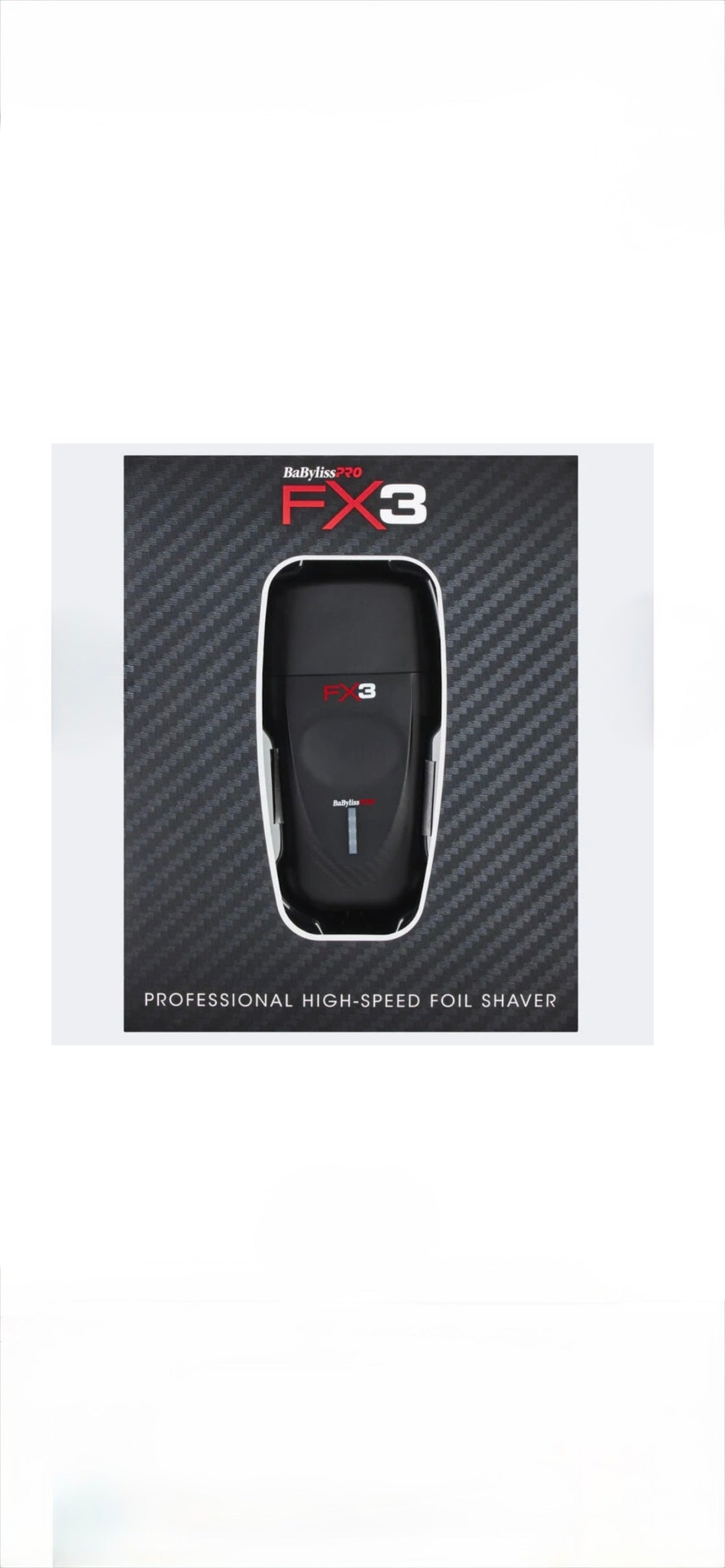 Babyliss Fx3 Shaver